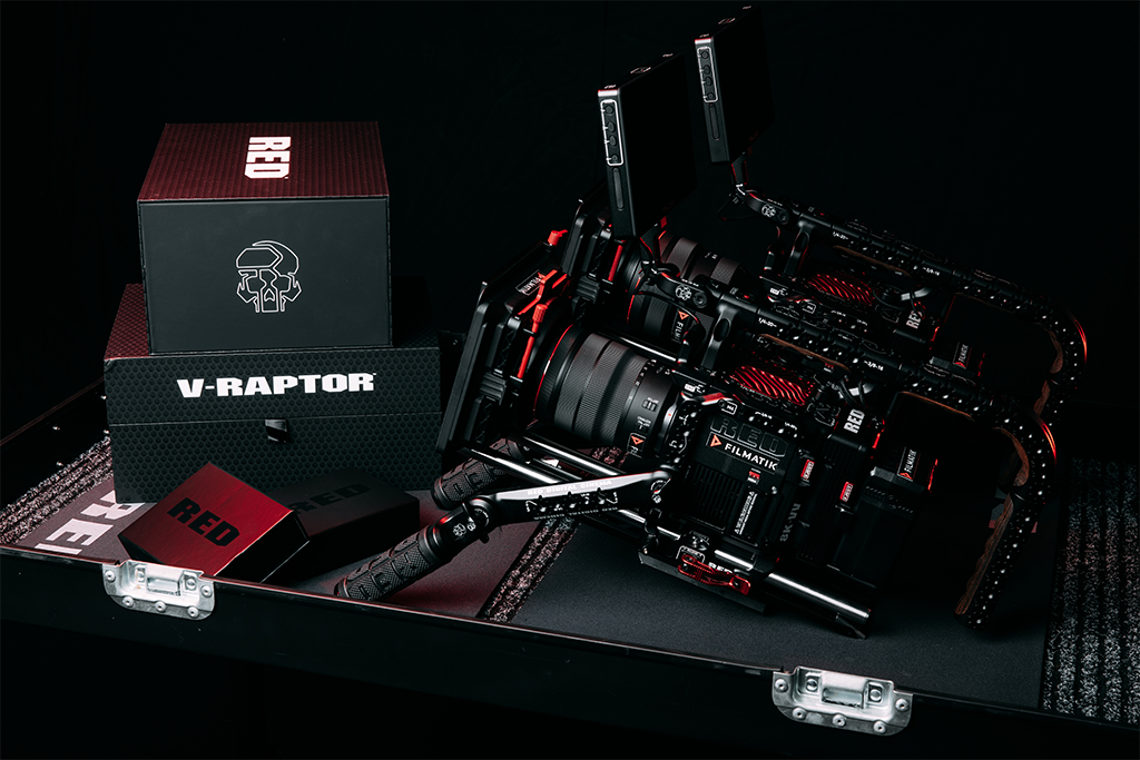 Red Raptor for rent Los Angeles